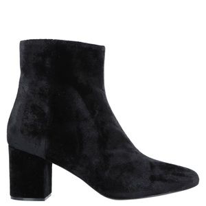 🎄🎁 TWINSET Milano Velvet Ankle Boots Sz 37 in Black